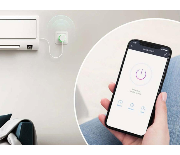 Gosund Smart gniazdko WiFi EP2, 4 sztuki (czteropak) 10A Tuya - 1490127 - zdjęcie 3